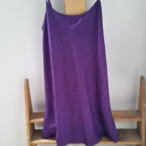 Valerie Stevens Deep Purple Night Gown